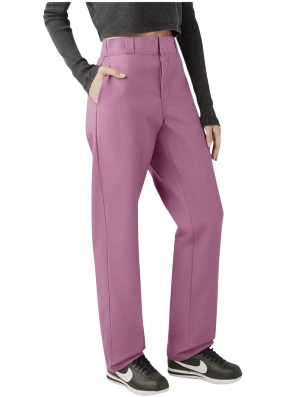 NWT Dickies Women's 874 Work Pants Purple-Pink Plus Size 14
